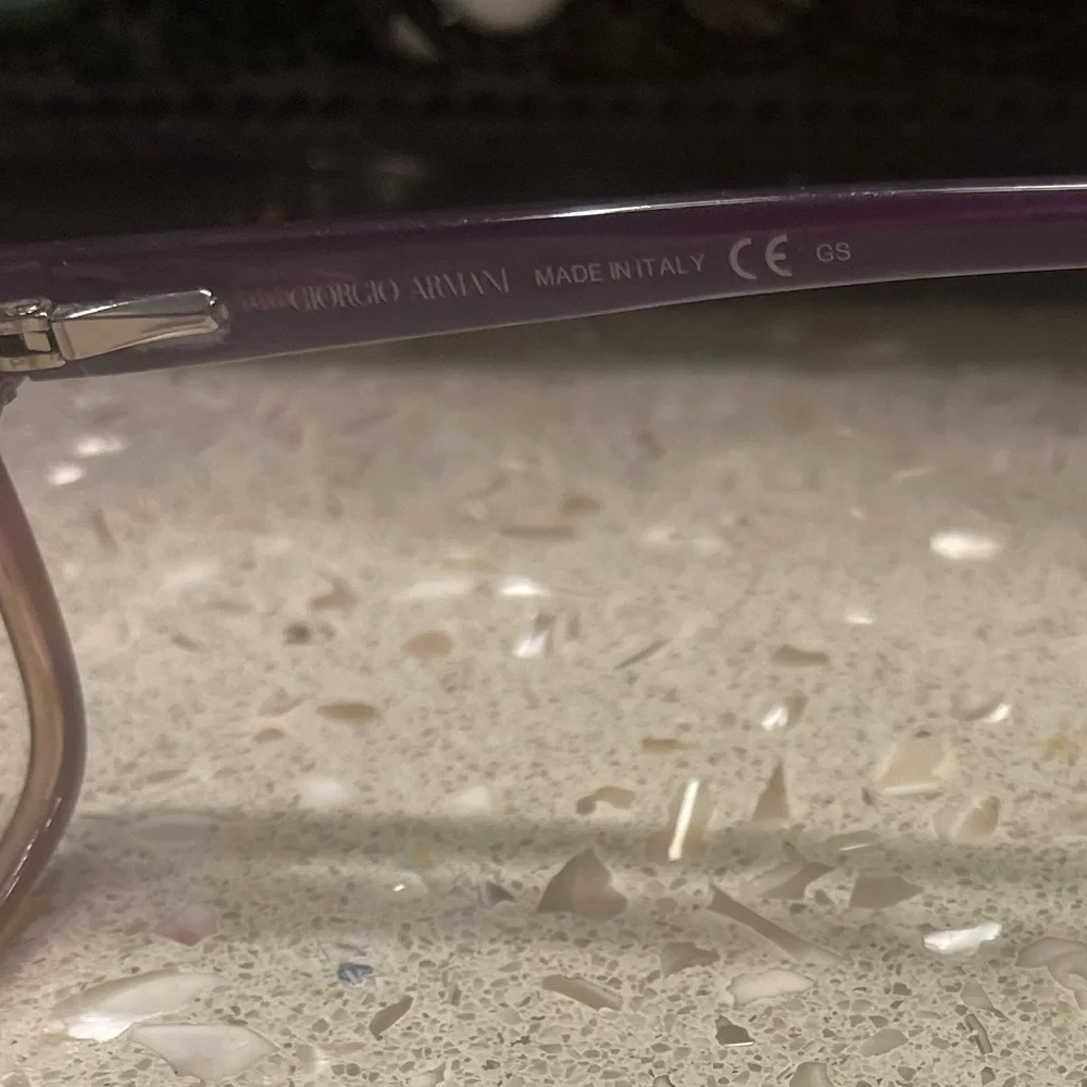Giorgio Armani Glasses Purple GA 814